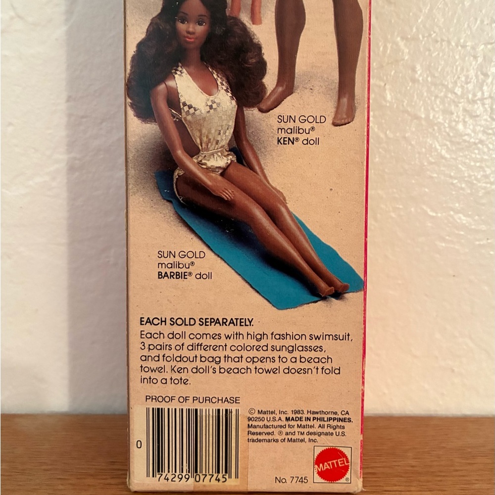 1983 Sun Gold Malibu Barbie Doll African American NRFB - Picture 10 of 10